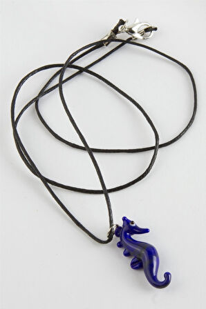 Deniz Atı Cam Kolye