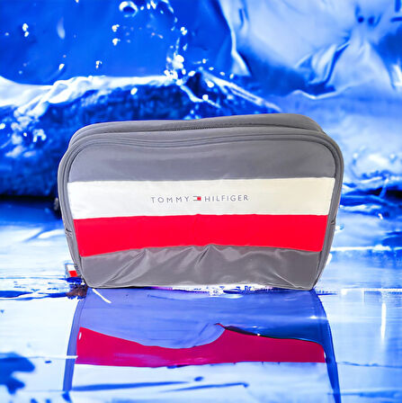 tommy hilfiger erkek seyehat  el çantası genişlik 21 derinlik-12 cm