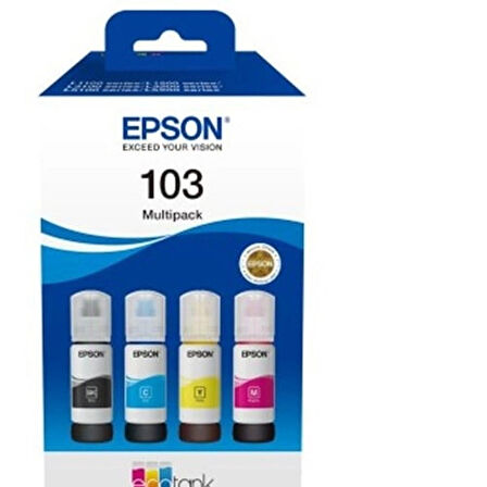EPSON C13T00S64A 103 MAVİ/KIRMIZI/SARI/SİYAH 4'LÜ MULTIPACK KARTUŞ