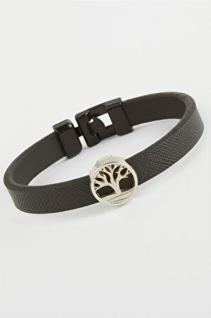 Hayat Ağacı Kaliteli Suni Deri Bileklik