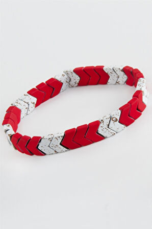 Taraftar Çavuş Hematit Doğaltaş Bileklik