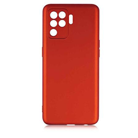Gpack Oppo Reno 5 Lite Kılıf Mat Soft Kamera Koruma Premier Silikon