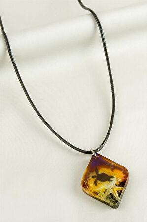 Kaplumbağa Epoksi Kolye