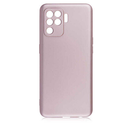 Gpack Oppo Reno 5 Lite Kılıf Mat Soft Premier Silikon  Nano Glass