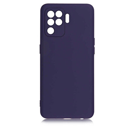 Gpack Oppo Reno 5 Lite Kılıf Mat Soft Premier Silikon  Nano Glass