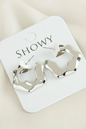 Yıldız Yeni Sezon Metal Küpe