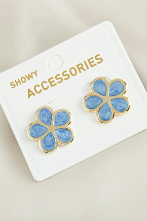 Papatya Yeni Sezon Mineli Küpe