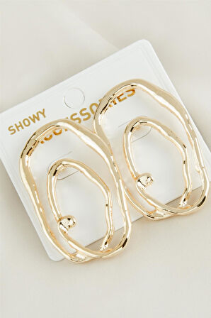 Halka Yeni Sezon Metal Küpe