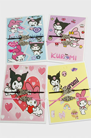 2 Adet Çzgflm Karakteri İp Bileklik