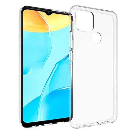 Gpack Oppo A15 Kılıf Süper SilikonNano Glass