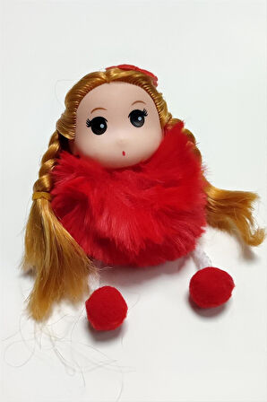 Tüylü Bebek Anahtarlık