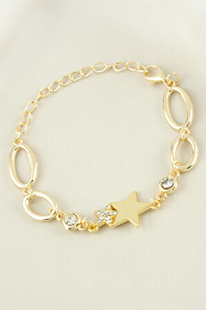 Yıldız Taşlı Trend Bileklik