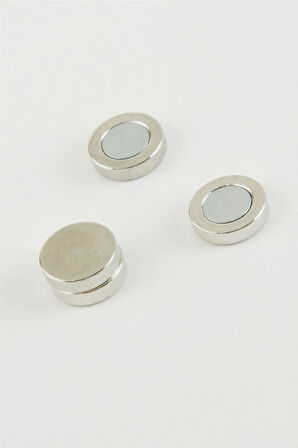 Yuvarlak Mıknatıslı Küpe