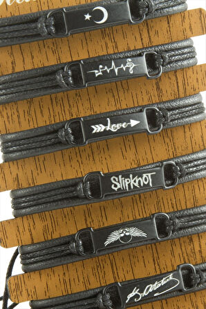 12 Adet Vinlex Deri Bileklik Standı