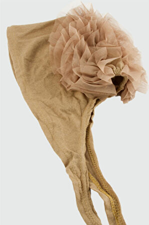 Dikişli Fırfırlı Bone