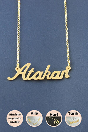 Atakan İsimli Kolye
