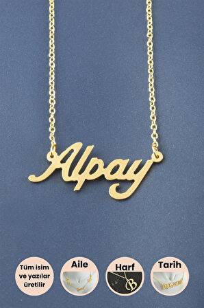 Alpay İsimli Kolye
