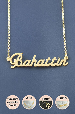 Bahattin İsimli Kolye