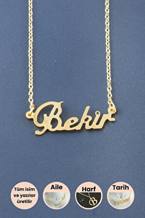 Bekir İsimli Kolye