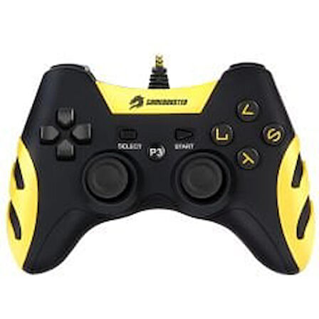 GameBooster GB-J54Y PS3 ve PC Uyumlu Kablolu Gamepad