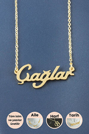 Çağlar İsimli Kolye