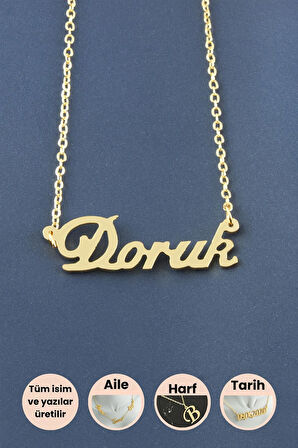 Doruk İsimli Kolye
