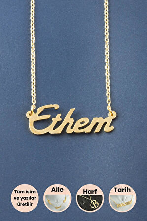 Ethem İsimli Kolye