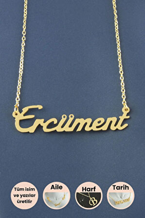 Ercüment İsimli Kolye