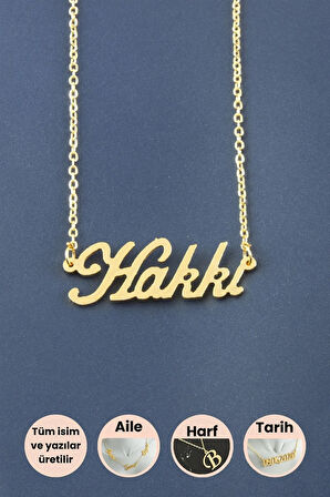Hakkı İsimli Kolye