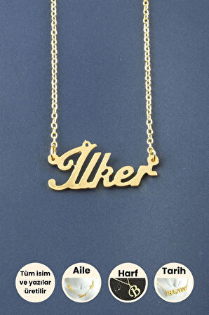 İlker İsimli Kolye