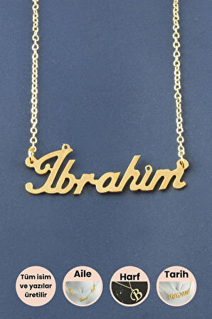 İbrahim İsimli Kolye