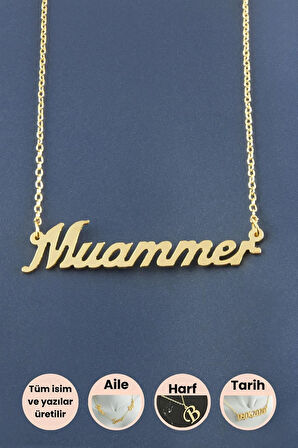 Muammer İsimli Kolye