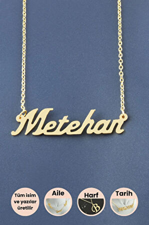 Metehan İsimli Kolye