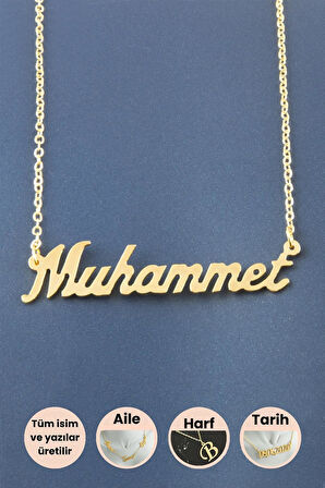 Muhammet İsimli Kolye