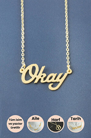 Okay İsimli Kolye