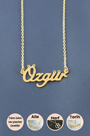 Özgür İsimli Kolye