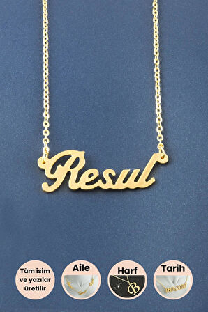 Resul İsimli Kolye