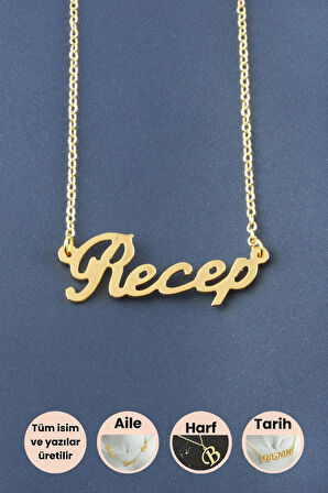 Recep İsimli Kolye