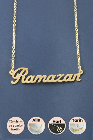 Ramazan İsimli Kolye