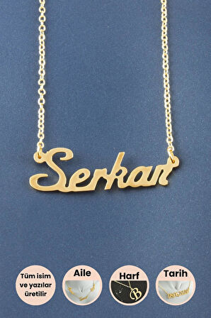 Serkan İsimli Kolye