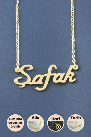 Şafak İsimli Kolye