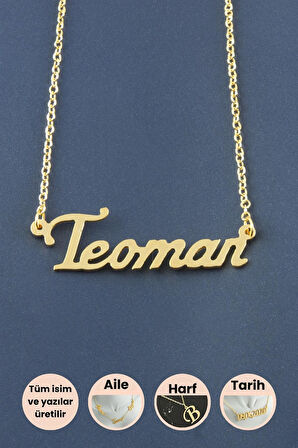 Teoman İsimli Kolye