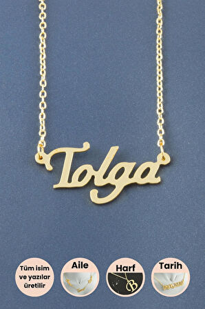 Tolga İsimli Kolye