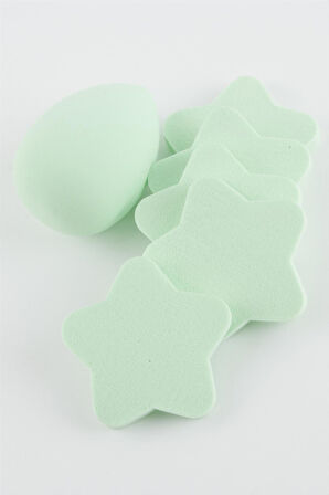 6  Adet Karışık Makyaj Süngeri