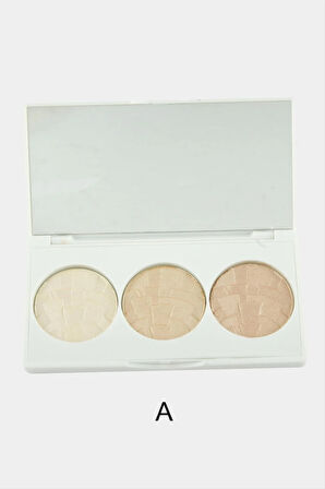 Gabrini 3'lü Highlighter Palet Set
