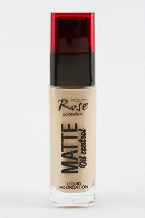 Rose Matte Şişe Fondoten