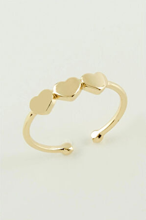 Karışık Lüx Çelik Eklem Yüzük 1 Adet