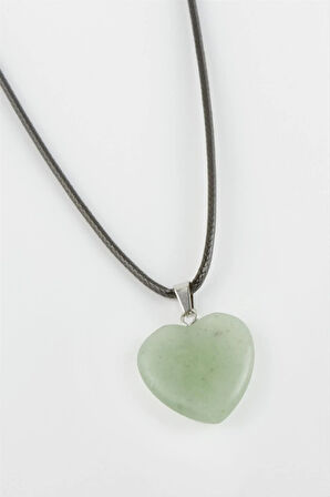 Yaşim Kalp Doğaltaş Kolye