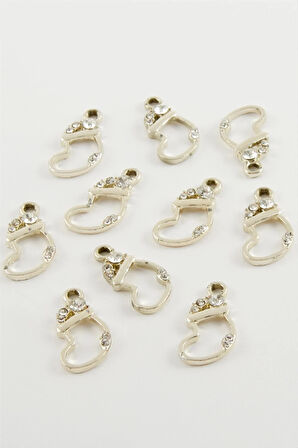 Ayakkabı Taşlı Kolye Ucu Aparatı 1 Adet