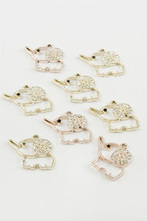 Fil Taşlı Kolye Ucu Aparatı 1 Adet